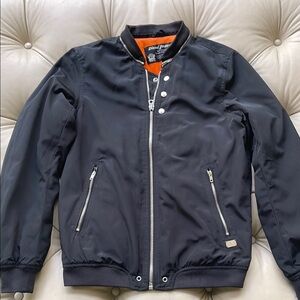 Diesel Men’s Black Bomber Jacket